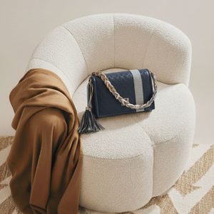 Bandolera solapa Noco azul marino