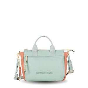 Bolso mano bandolera Devota & Lomba Fever verde agua