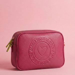 Bandolera Agatha Ruiz de la Prada logo fucsia