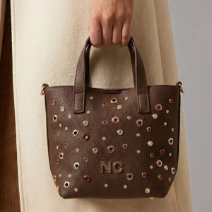 Alternative view of Mini tote  Noco cristales chocolate