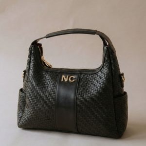 Alternative view of Bolso góndola Noco trenzado negro