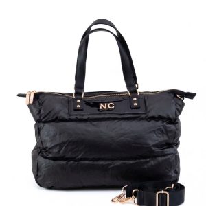 Alternative view of Bolso Shopper Noco puffy negro