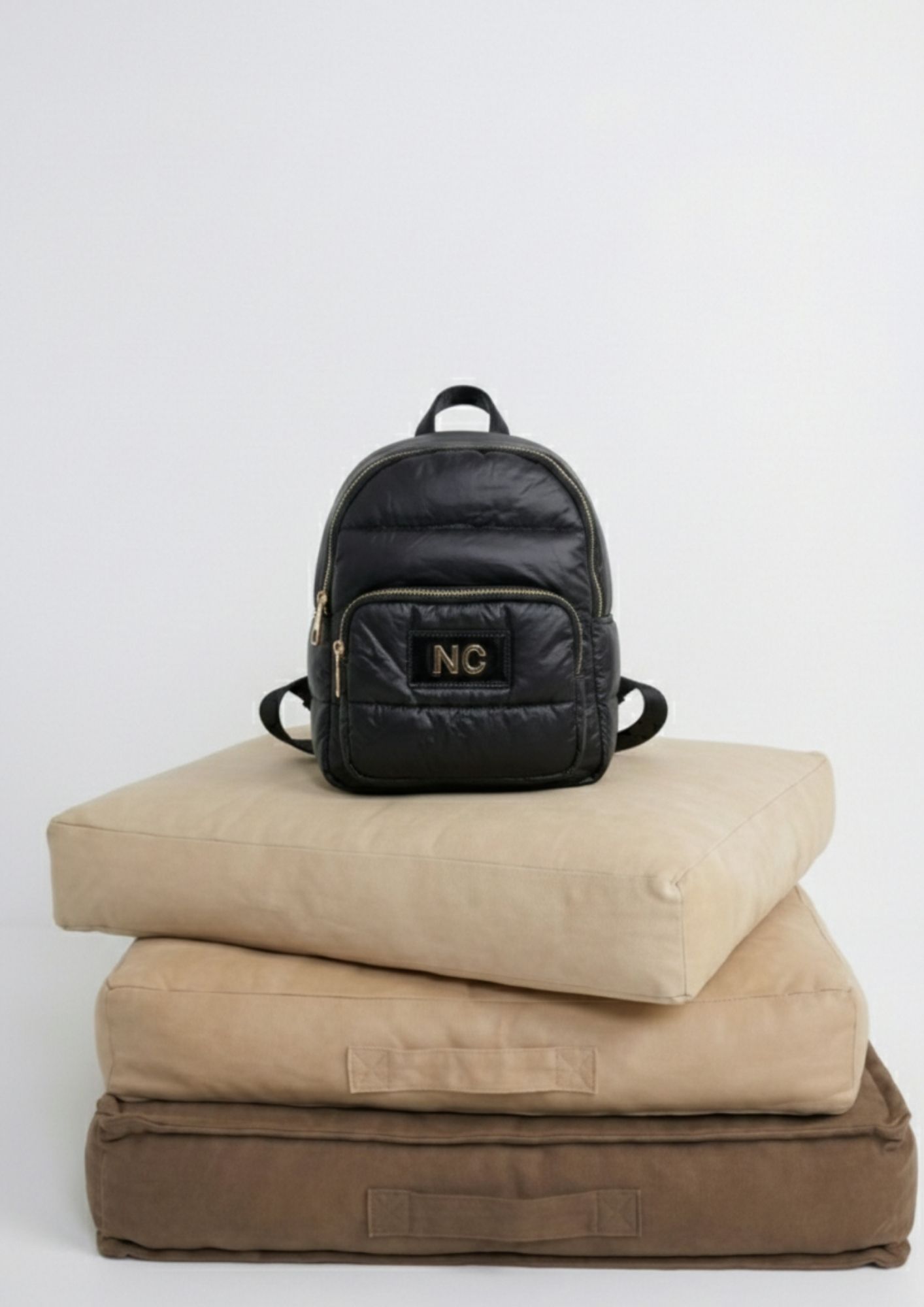 Mochila Noco puffy negra
