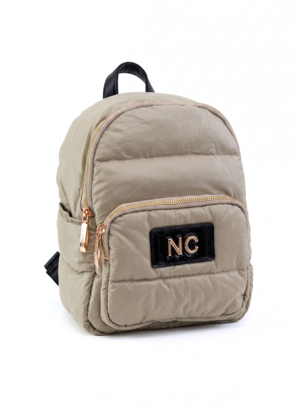 Mochila Noco puffy beige - Imagen 2