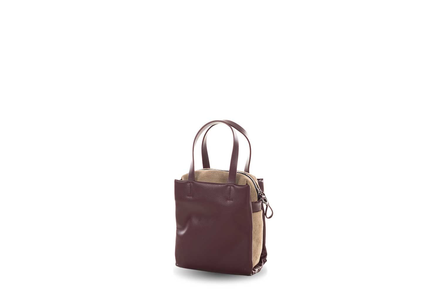 Bolso mano bandolera Devota & Lomba Seren burdeos - Imagen 3