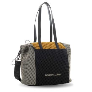 Alternative view of Bolso shopper Devota & Lomba Glow negro
