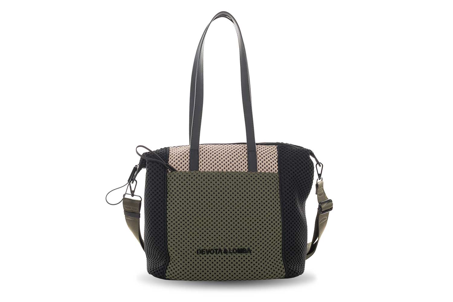 Bolso shopper Devota & Lomba Glow verde